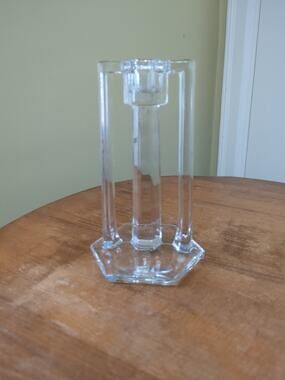 Vintage Westmoreland Glass Mission Single Candlestick